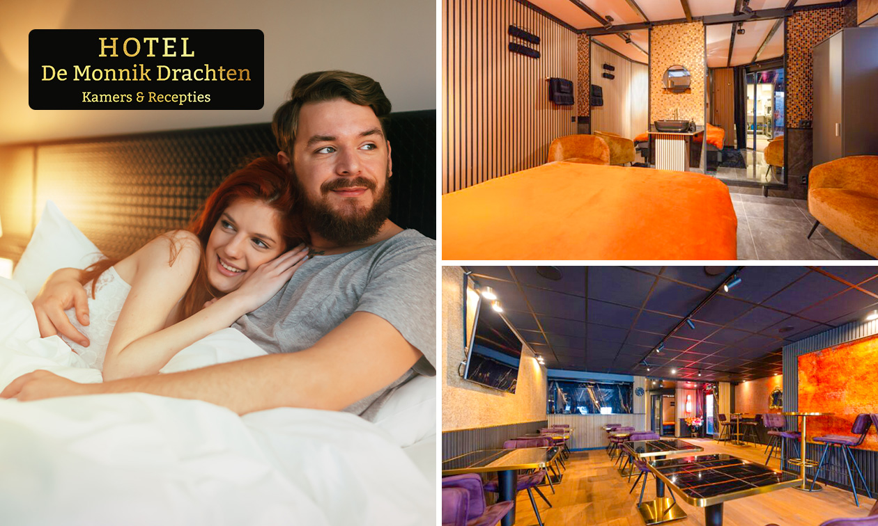 Übernachtung für 2 + Willkommensgetränk + Late Check-out in Drachten