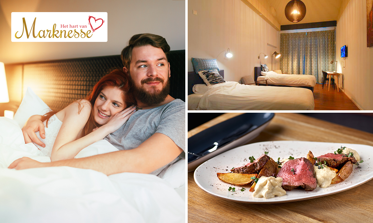 Übernachtung für 2 + Frühstück + opt. Dinner in Marknesse