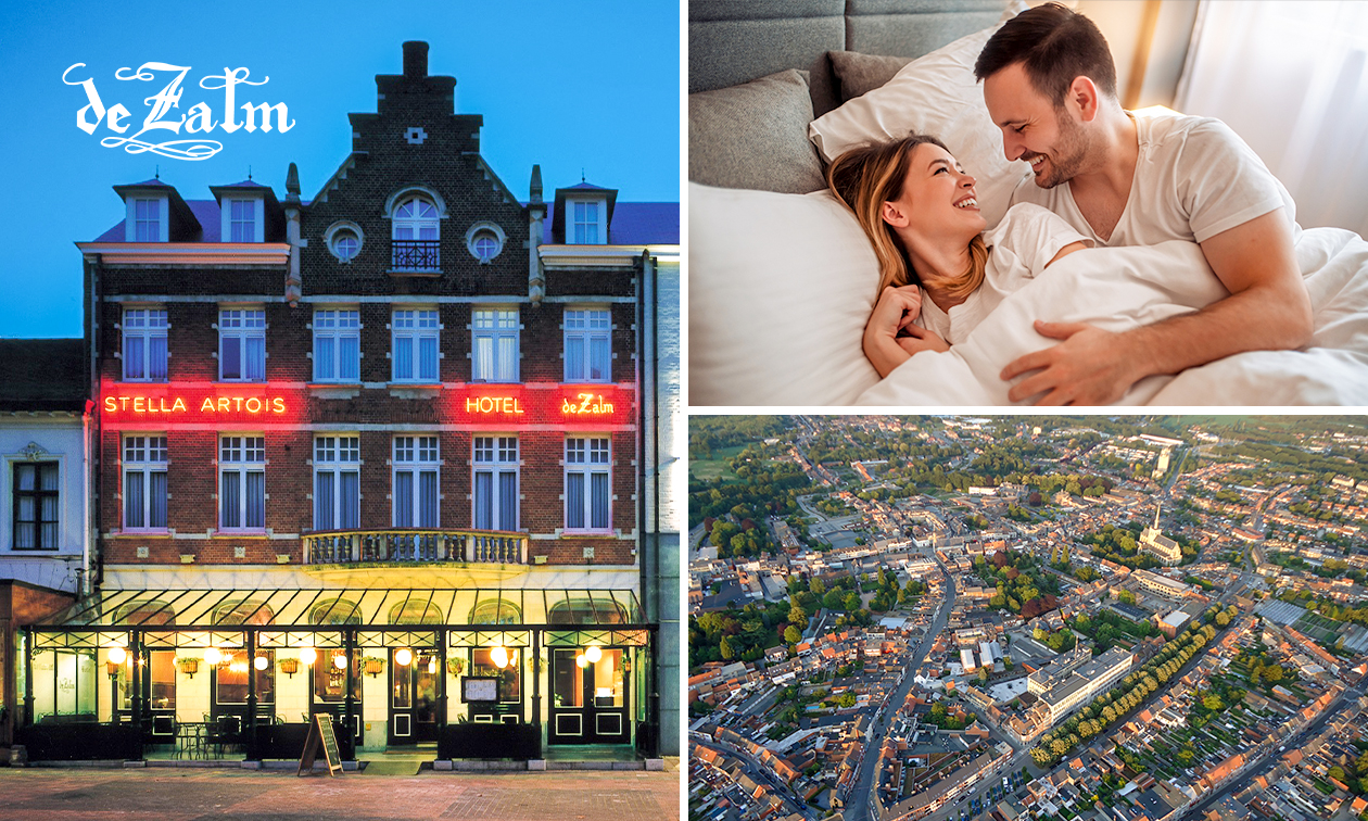 Übernachtung für 2 in einem Zimmer nach Wahl + Frühstück im Herzen Herentals