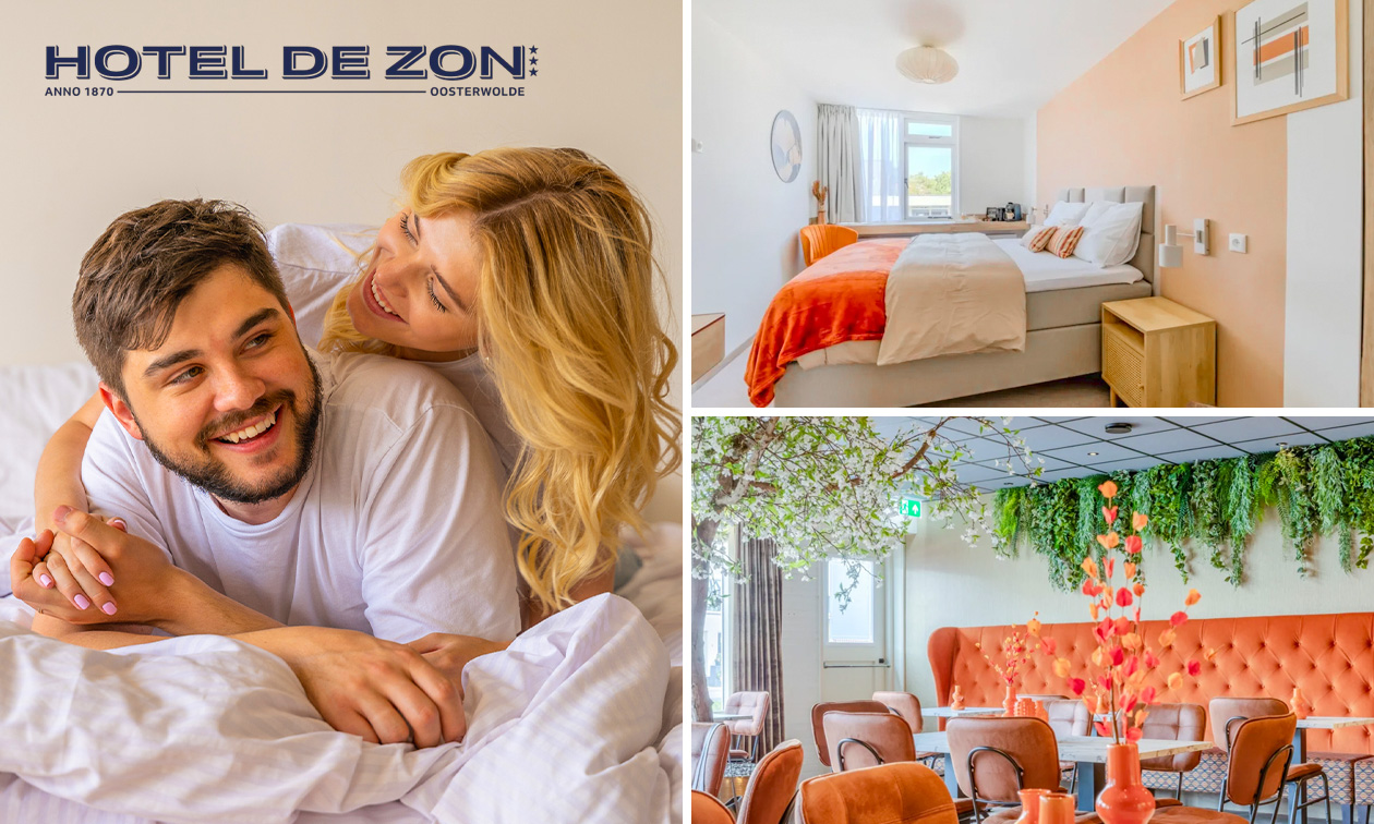 Übernachtung für 2 + Early Check-in + Late Check-out + Bitterballen