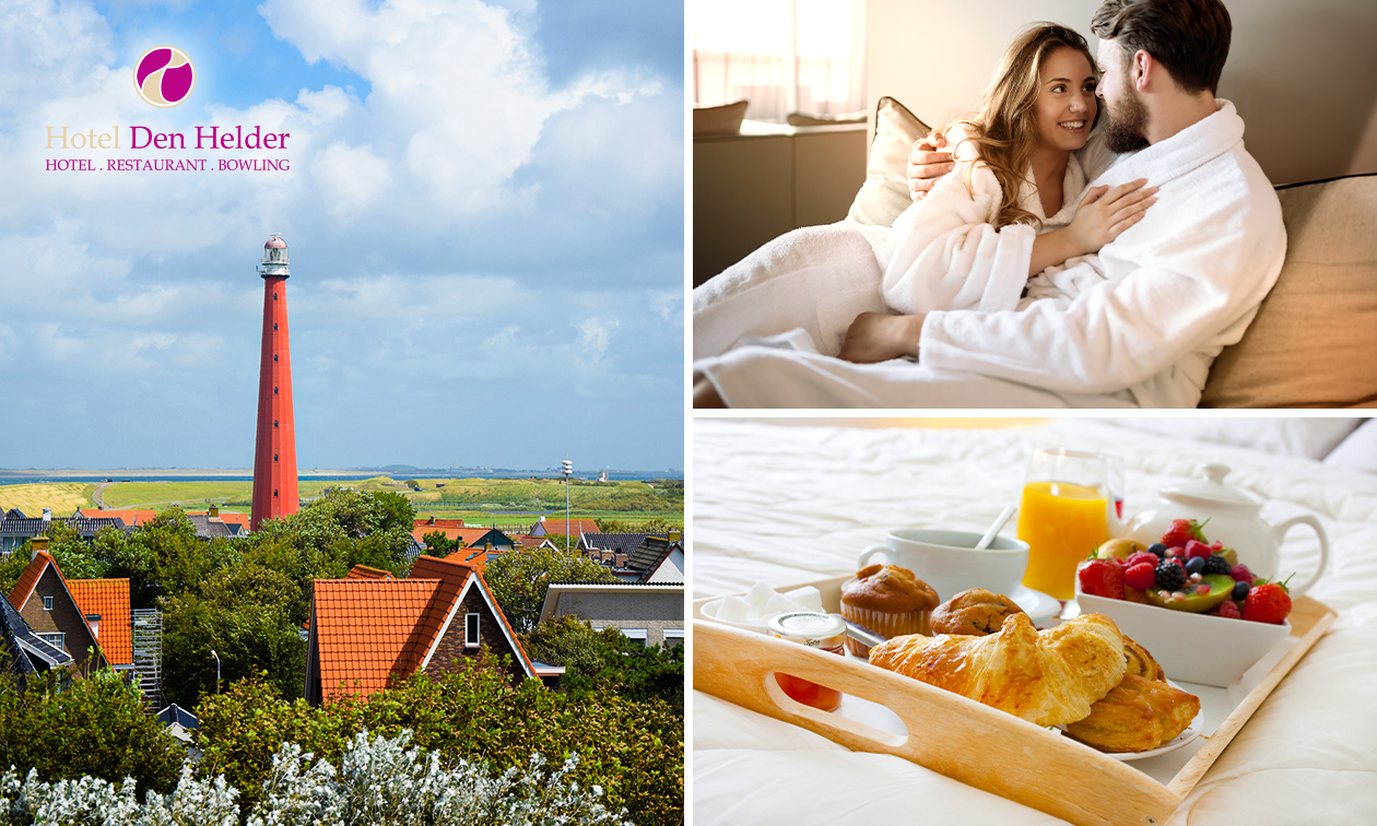 Overnachting(en) voor 2 + ontbijt aan zee