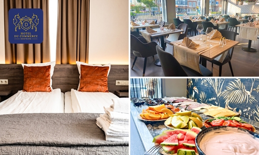 Overnachting voor 2 + ontbijt of all-inclusive + late check-out in Zeeland