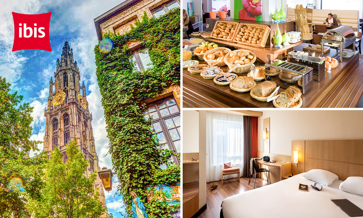 Übernachtung für 2 + Frühstück im Herzen von Antwerpen