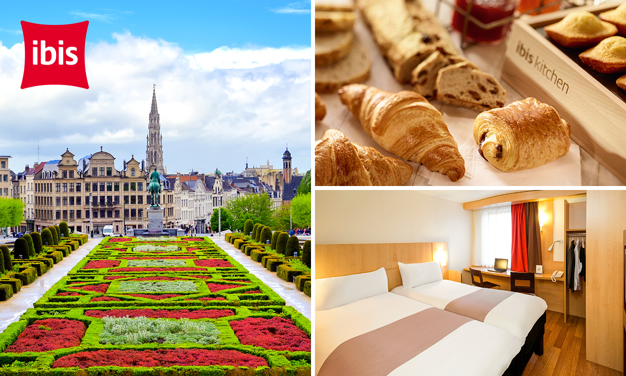 Übernachtung für 2 + Frühstück in Brüssel