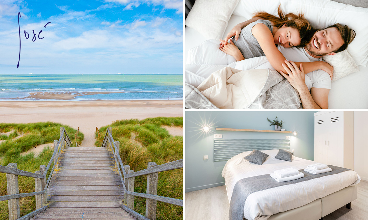 Übernachtung für 2 + Frühstück + Late Check-out + Glas Sekt in Blankenberge