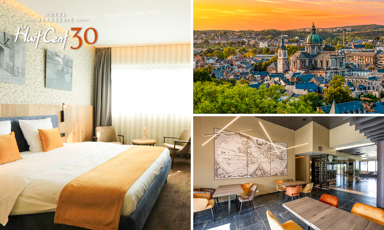 Übernachtung für 2 + Willkommensgetränk + Frühstück + Late Check-out in der Nähe von Namur