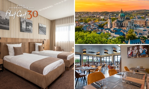Übernachtung für 2 + Willkommensgetränk + Frühstück + Late Check-out in der Nähe von Namur