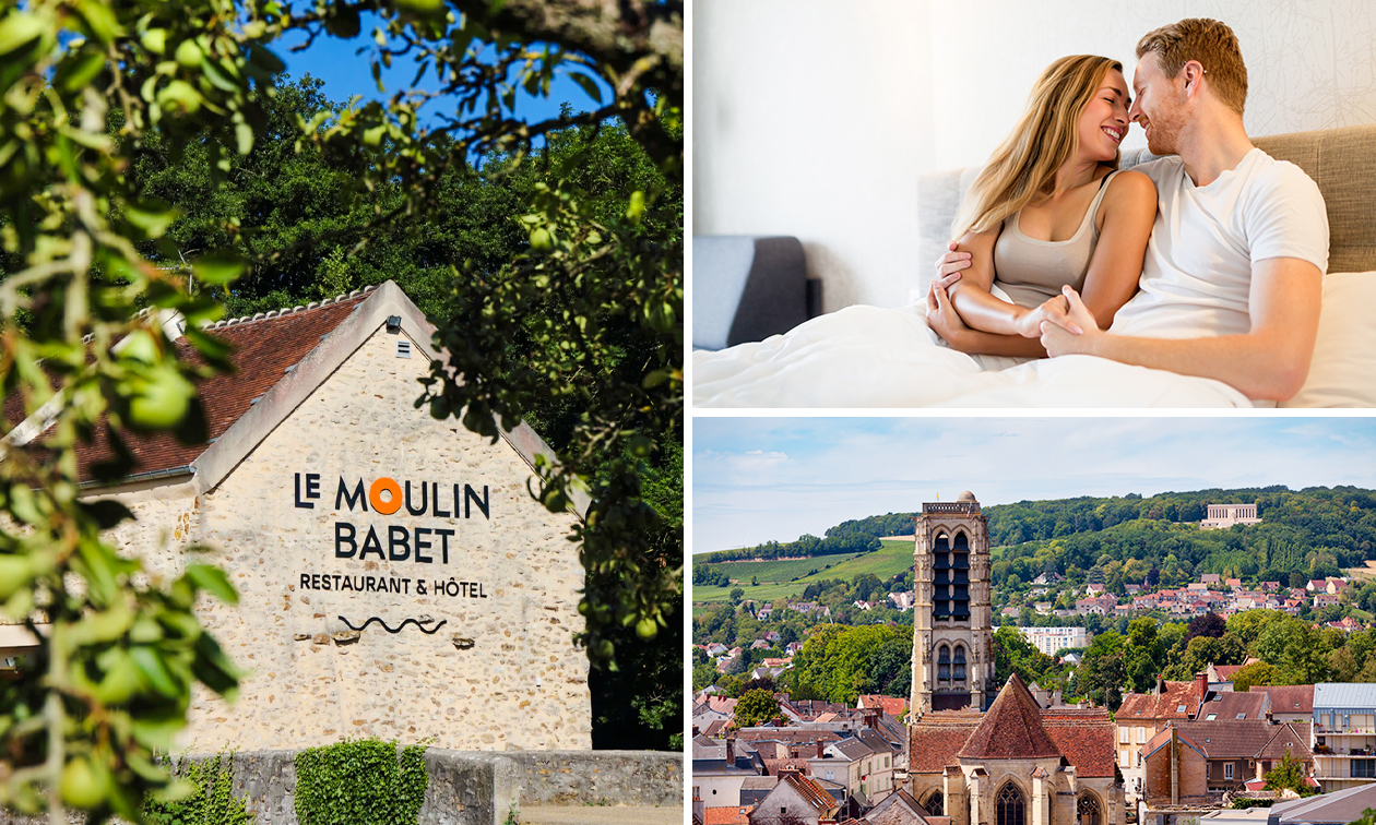 Übernachtung(en) für 2 + Frühstück im Marne-Tal