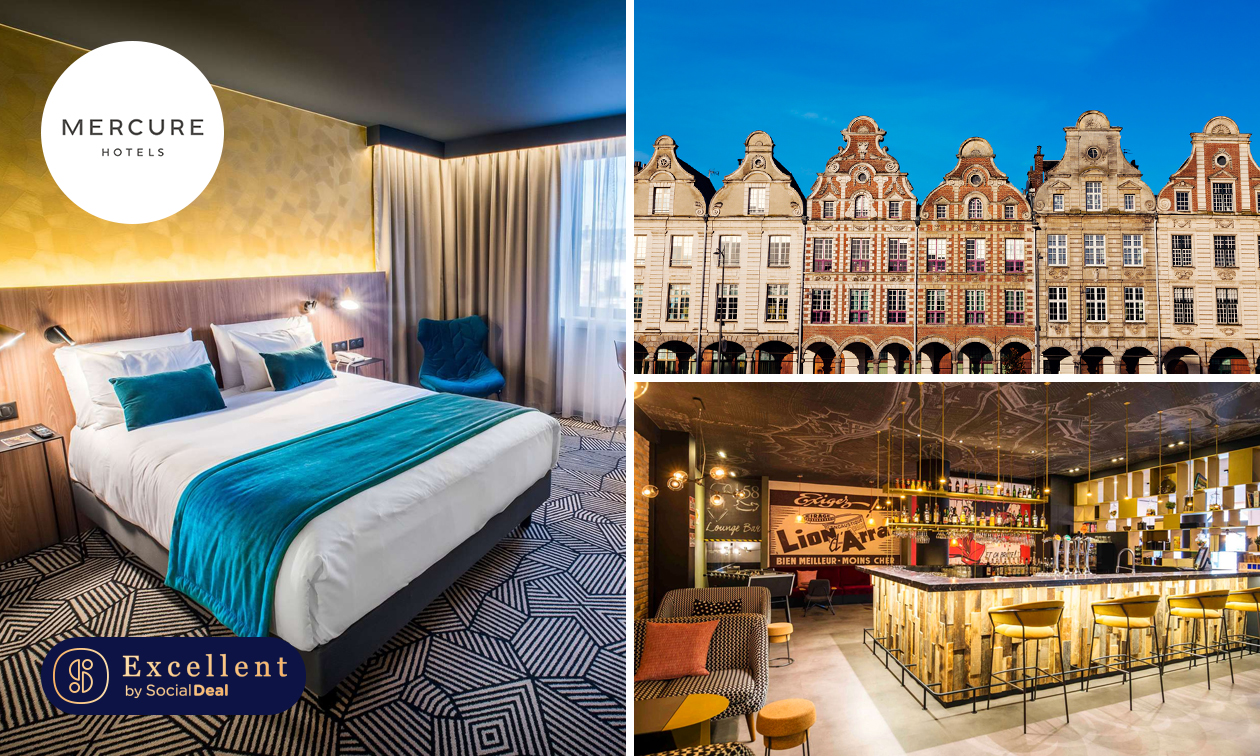 Übernachtung für 2 + Frühstück + Late-Check-out in Arras