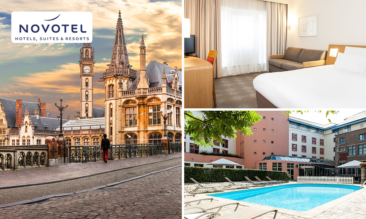 Übernachtung für 2 + Frühstück im Herzen von Gent