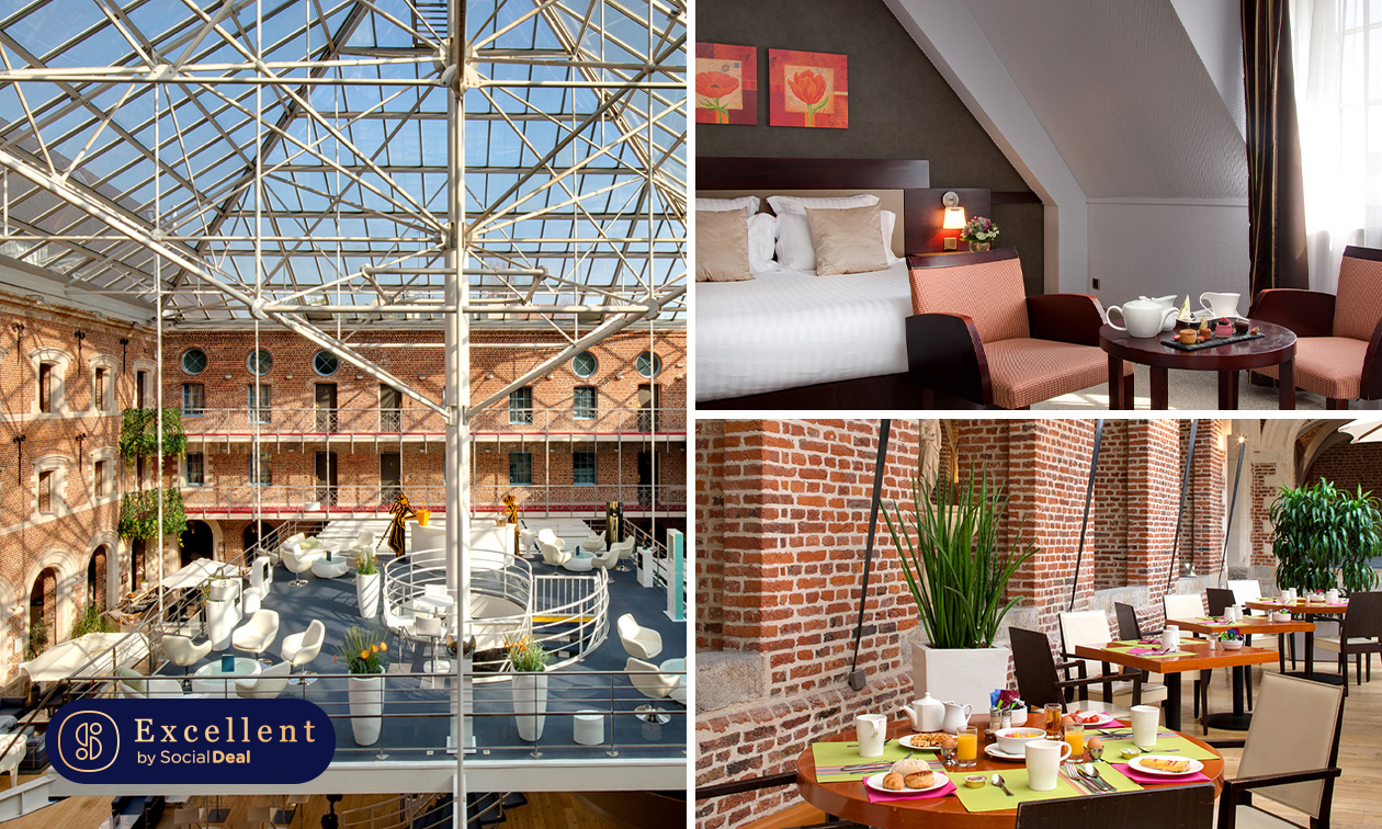 Übernachtung für 2 + Frühstück im Herzen von Lille