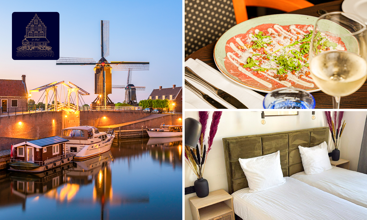 Übernachtung für 2 + Frühstück + opt. 3-Gänge-Menü à la carte in Heusden