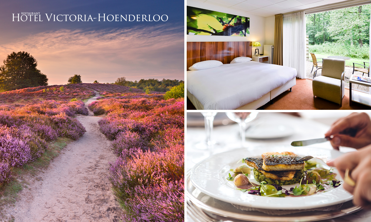 Übernachtung(en) für 2 + Frühstück + 2-Gänge-Menü nach Wahl vom Fletcher-Menü