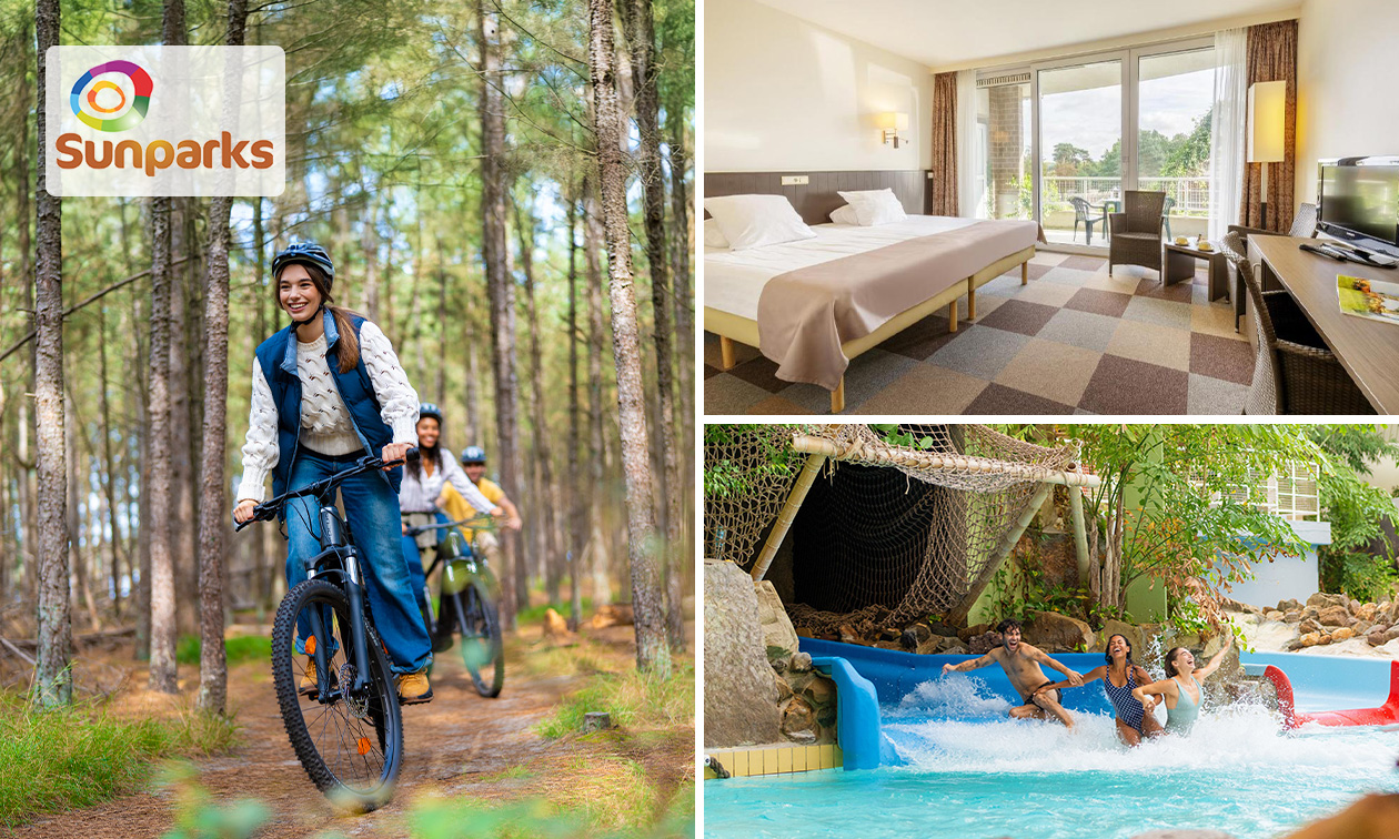Übernachtung(en) für 2 + Frühstück im Hotel Sunparks Kempense Meren