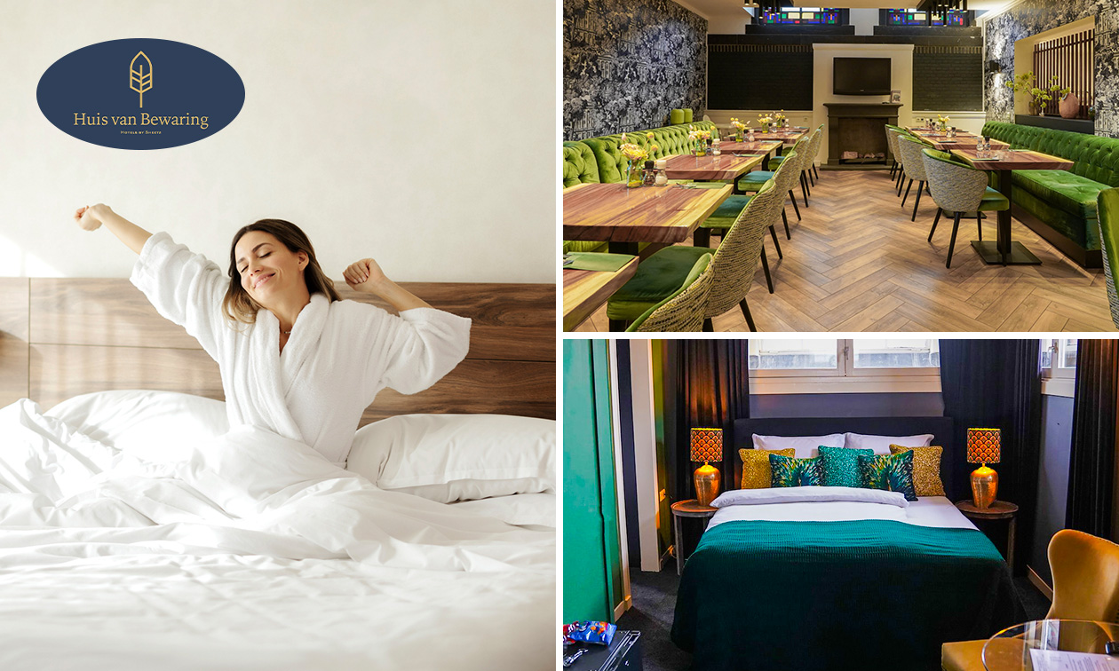 1, 2 oder 3 Übernachtung(en) für 2 + Frühstück in einem einzigartigen Hotel in Almelo