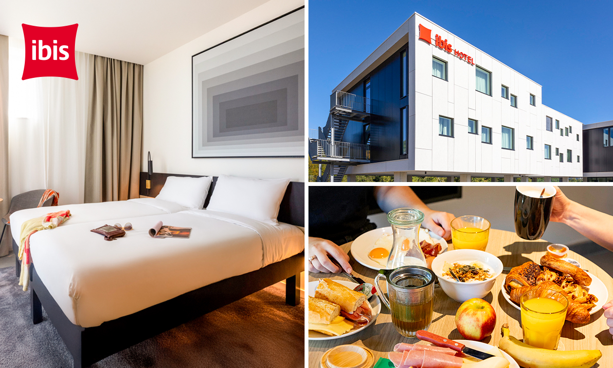 Übernachtung für 2 + Late Check-out + opt. Frühstück in der Nähe von Brüssel