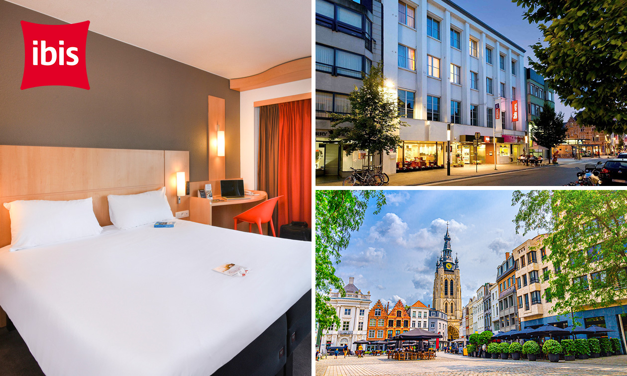 Übernachtung für 2 + Frühstück + Willkommensgetränk in Kortrijk