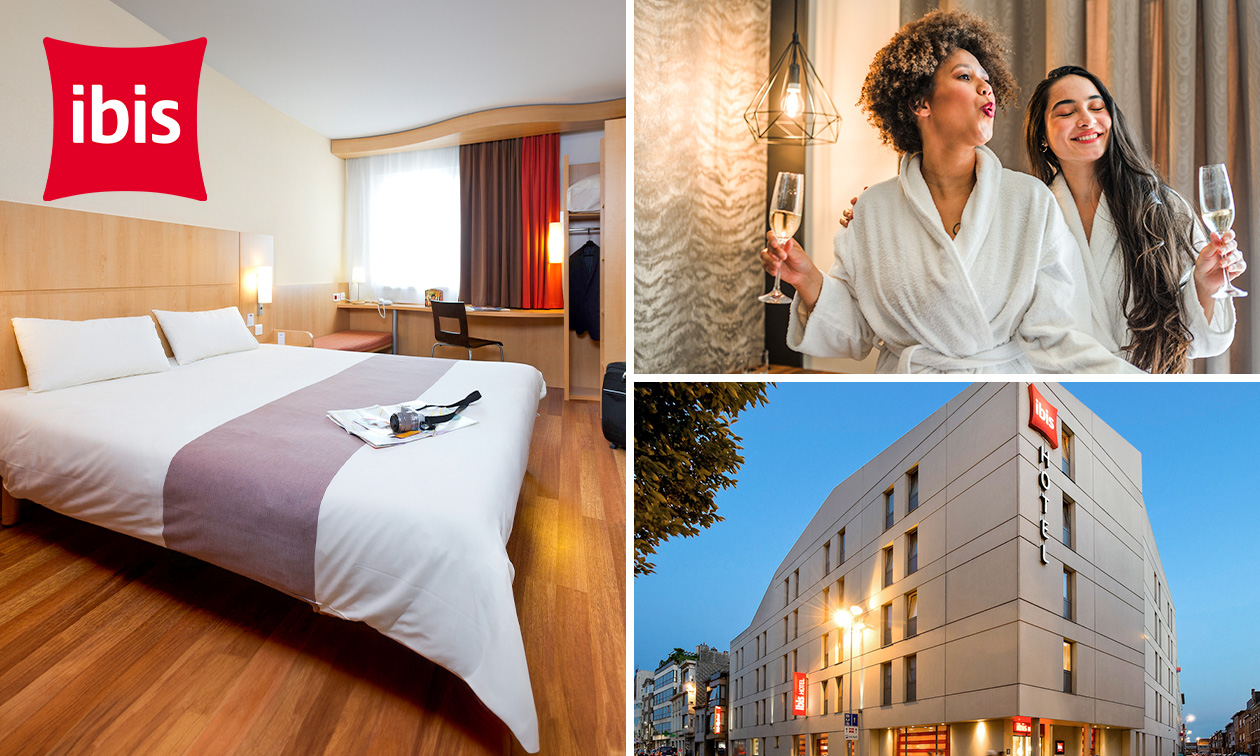 Übernachtung für 2 + Frühstück + Willkommensgetränk im Ibis Sint-Niklaas Centrum