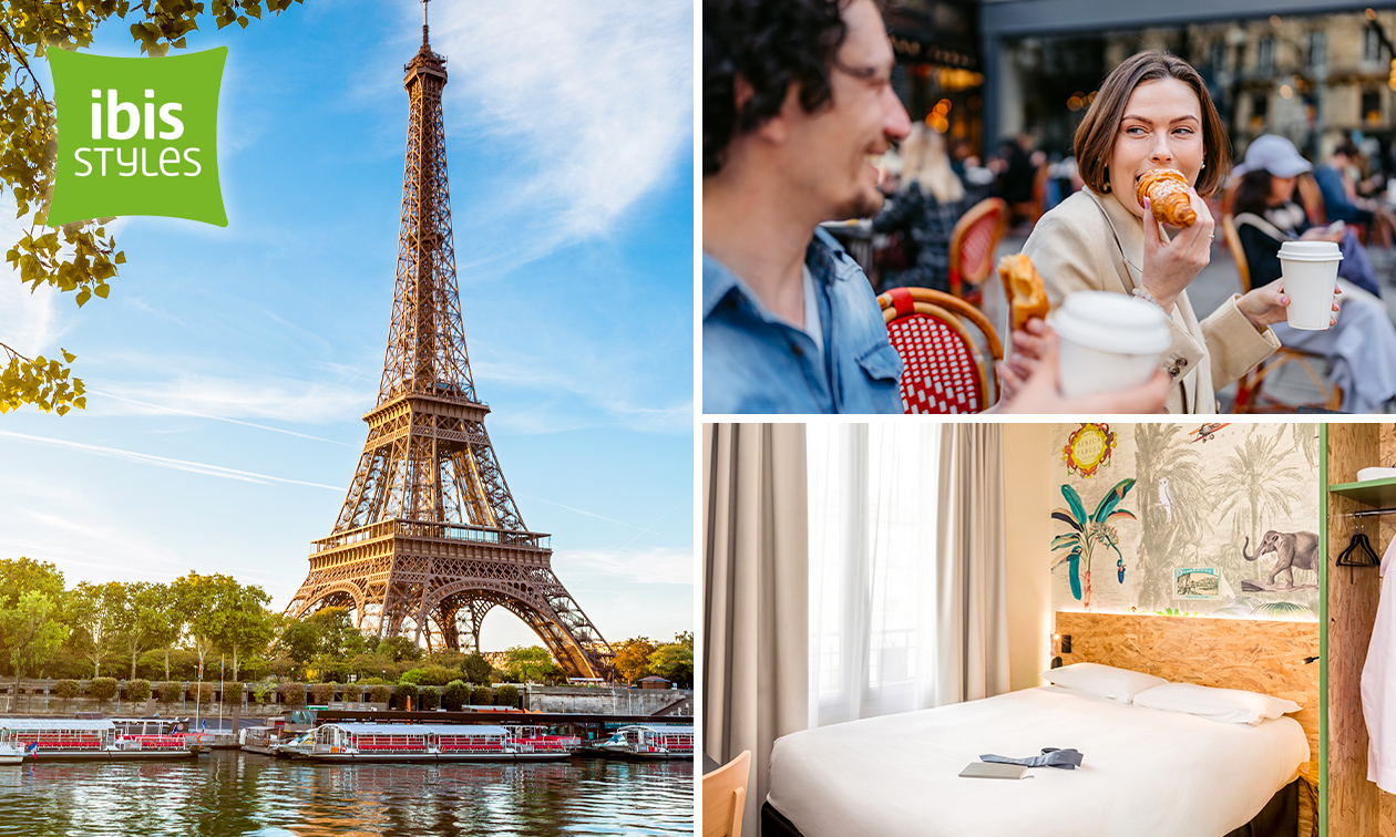 Nuit pour 1 ou 2 personnes + petit-déjeuner aux portes de Paris