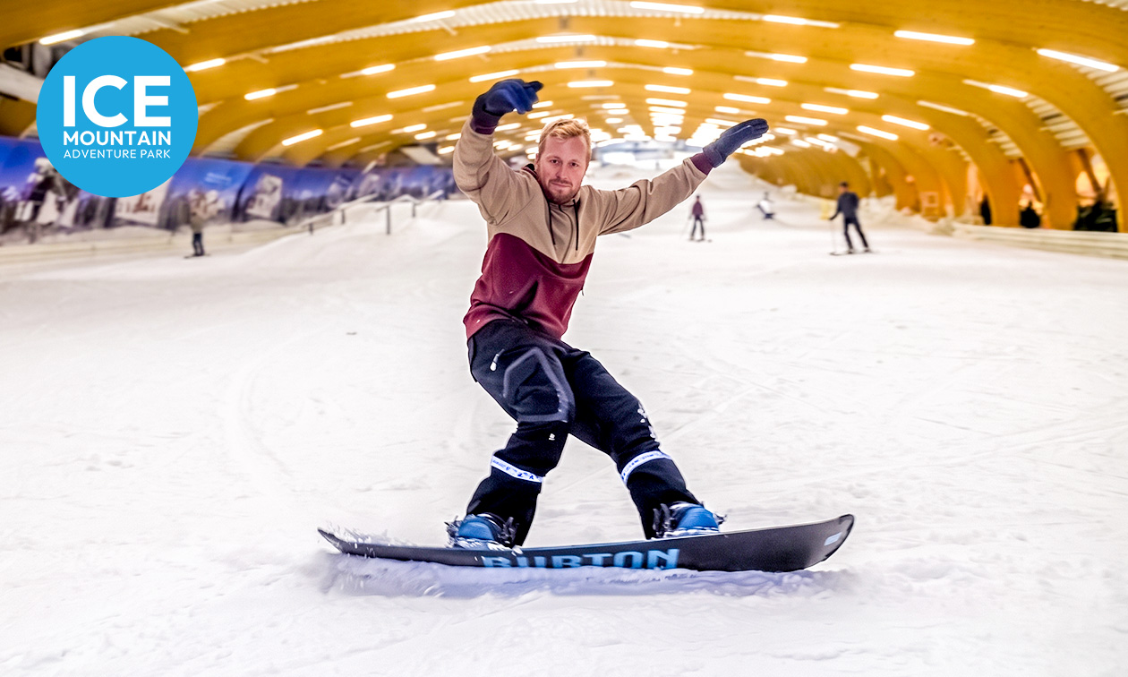 2 heures de ski ou de snowboard à ICE Mountain Adventure Park