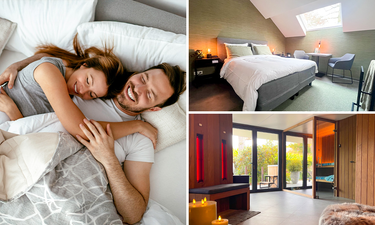 Übernachtung für 2 + Frühstück + private Sauna (2 oder 3 Stunden) in Turnhout