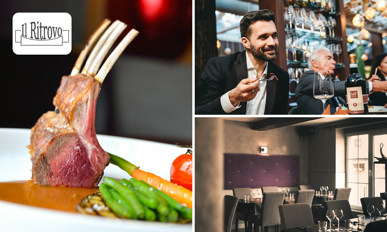 Menu en 2 ou 3 services à la carte chez Il Ritrovo Liège