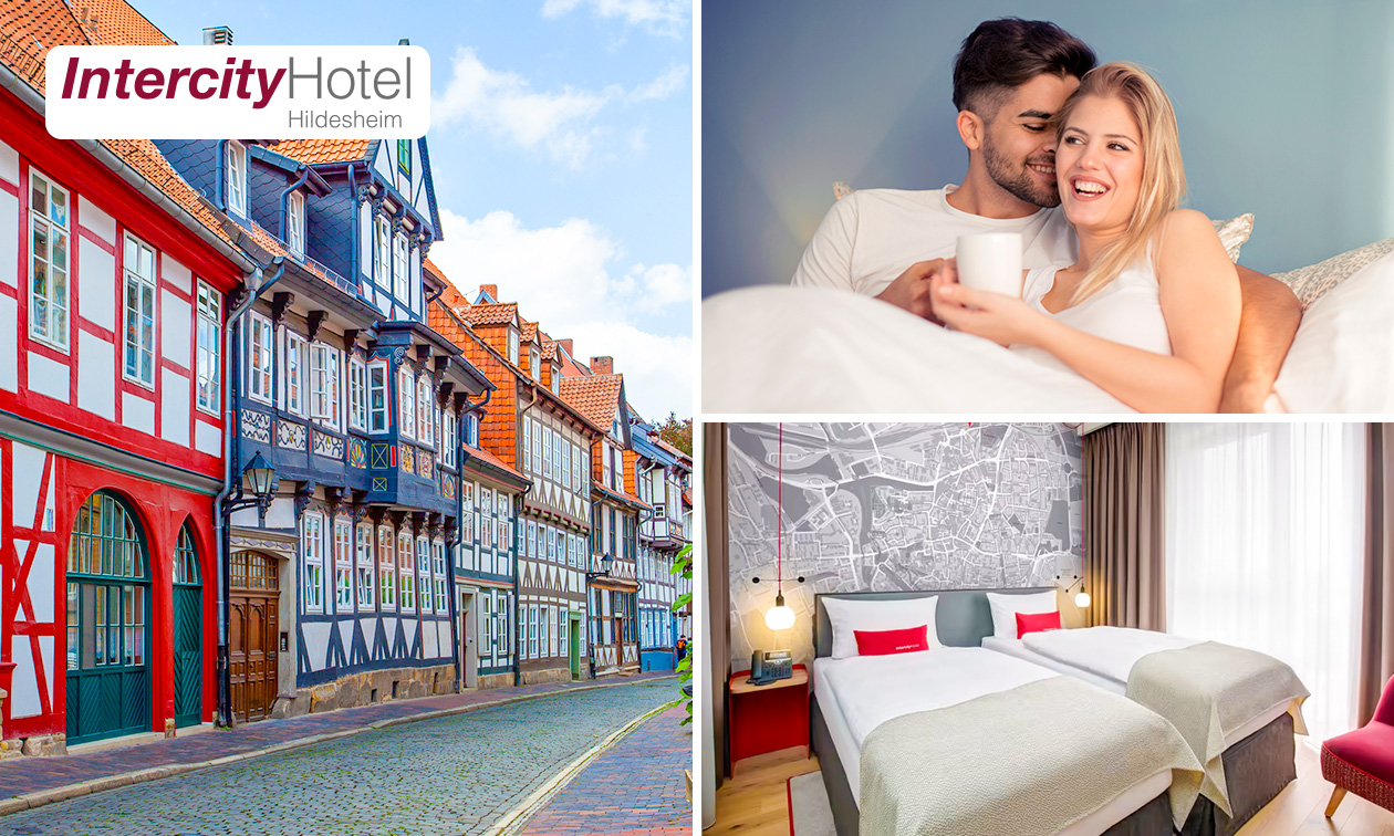 2 Übernachtungen für 2 + Frühstück + Getränk + Zimmerupgrade und mehr in Hildesheim