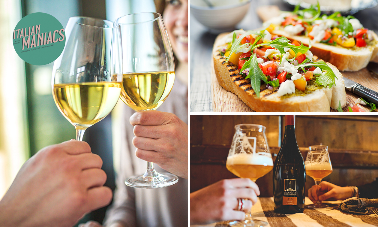 Toscaanse wijn- of bierproeverij bij Italian Maniacs