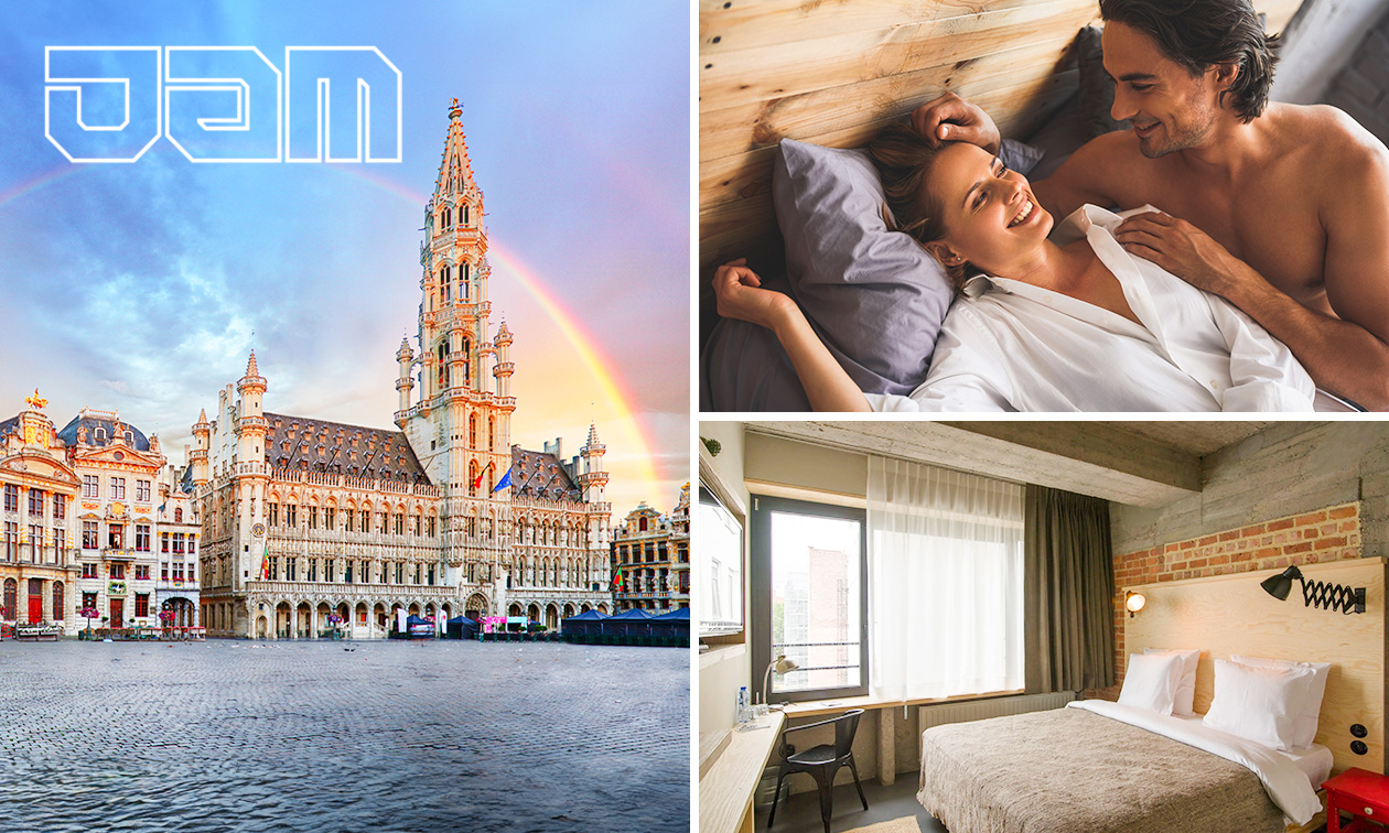 Übernachtung für 2 + Late Check-out + opt. Frühstück in Brüssel