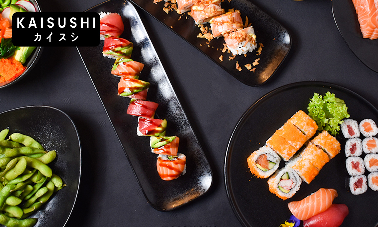 Sushibox (22, 44 of 60 stuks) voor afhaal bij KAI Sushi