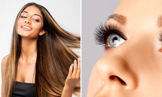 Kappersbehandeling of wimperextensions