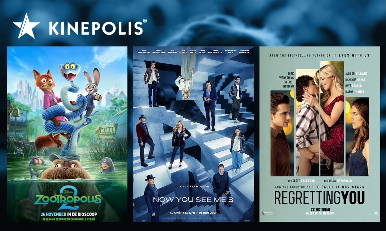 Bioscoopticket voor Kinepolis in België