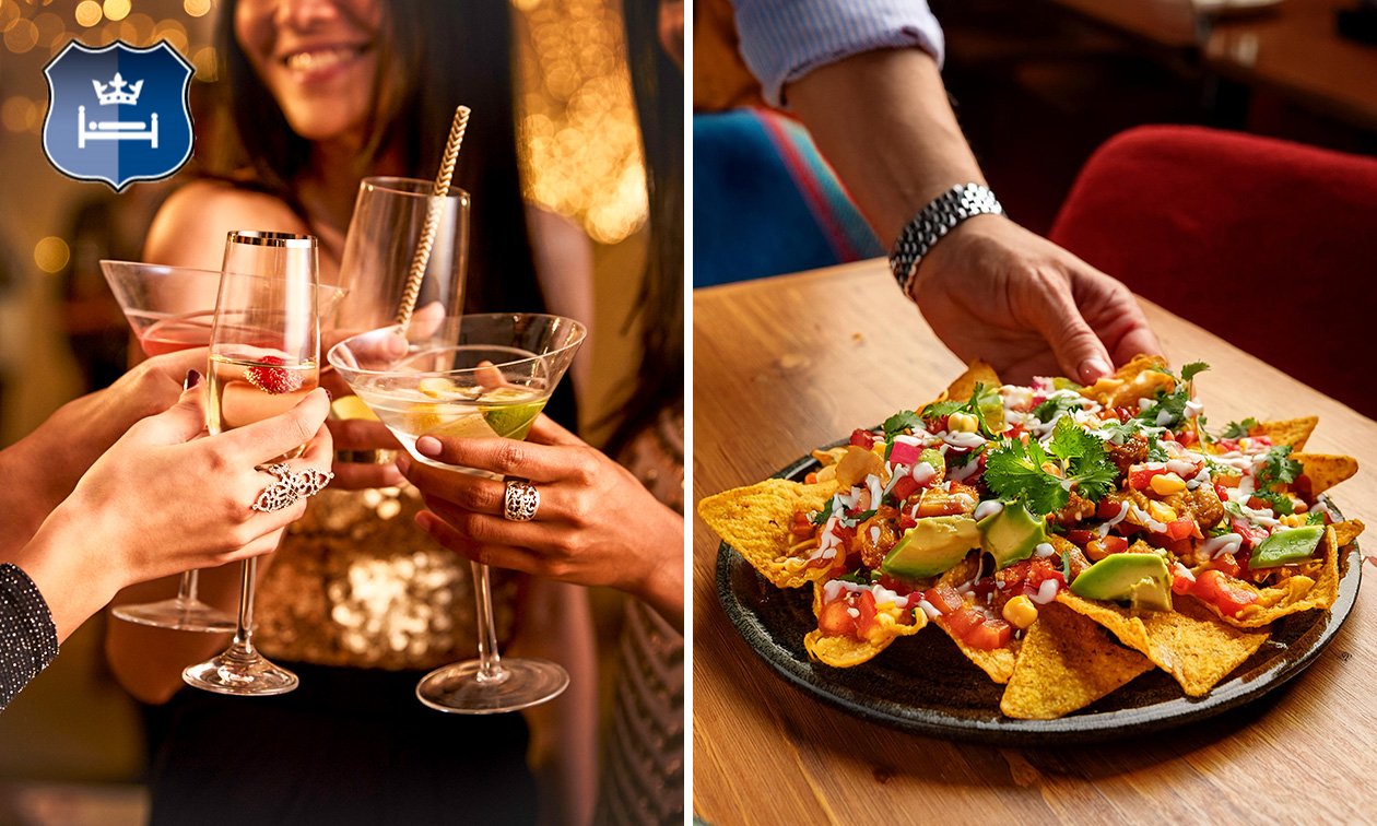 Cocktail naar keuze + nacho's + evt. kroketten bij King's Inn in hartje Alkmaar