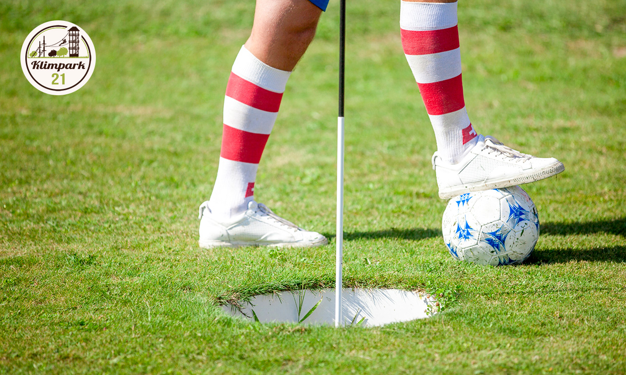 Footgolf (12 holes) bij Klimpark21