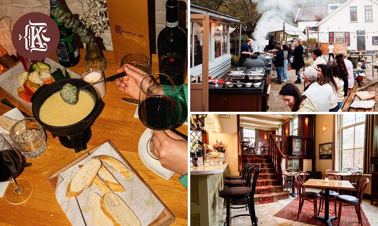 Kaasfondue bij Kraantje Lek