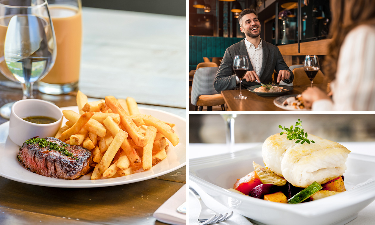 Menu en 2 ou 3 services à la carte près de Lille