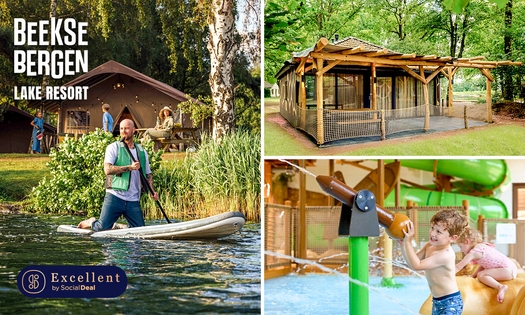 (Langes) Wochenende oder (kurze) Wochenmitte (3-6 Pers.) im Lake Resort Beekse Bergen