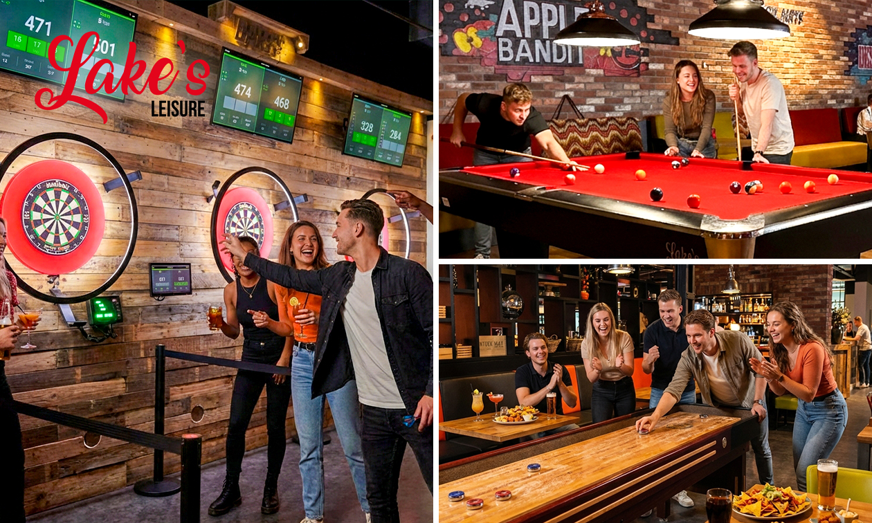Poolen, darten of shuffleboard (1 of 2 uur) + bittergarnituur