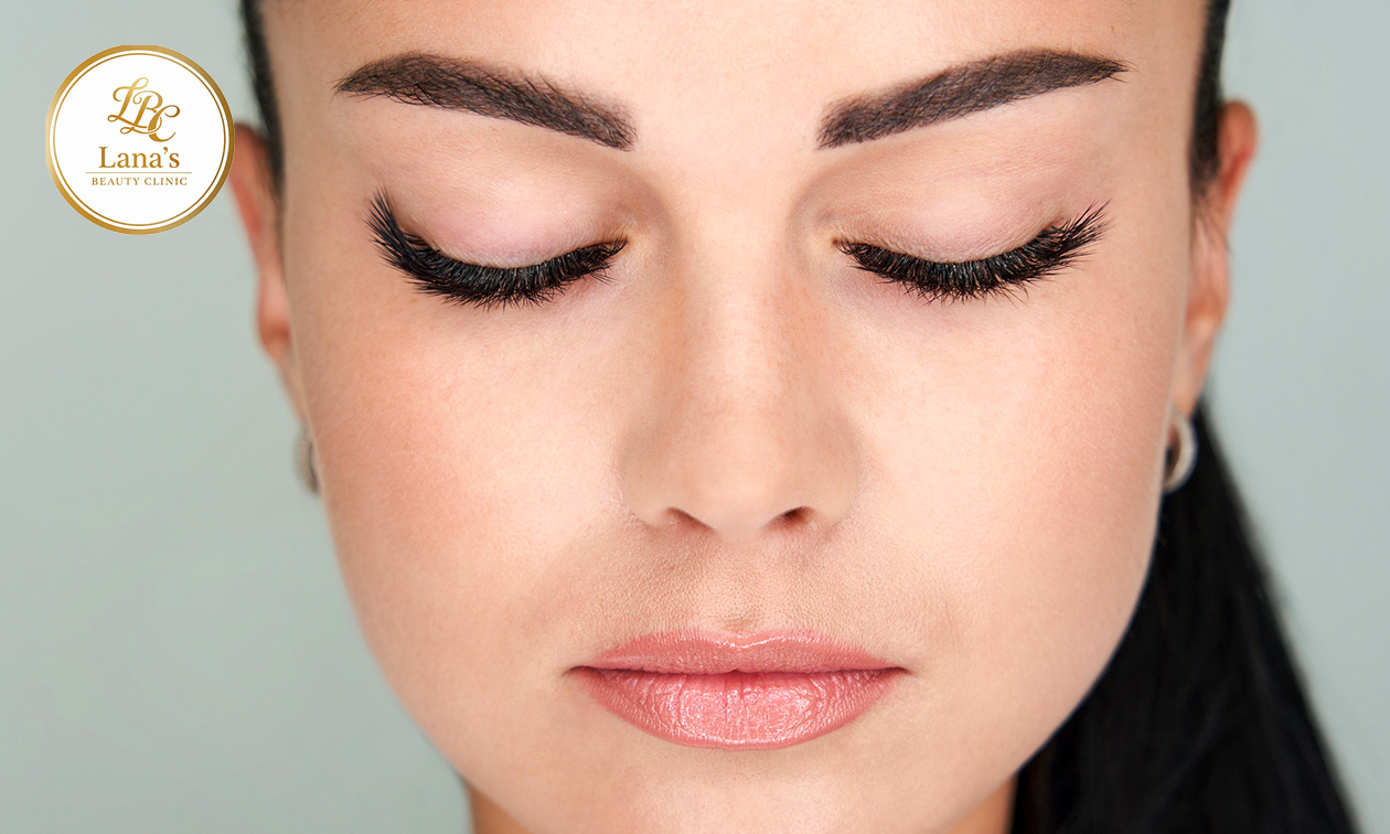 Wenkbrauw- of wimperbehandeling naar keuze