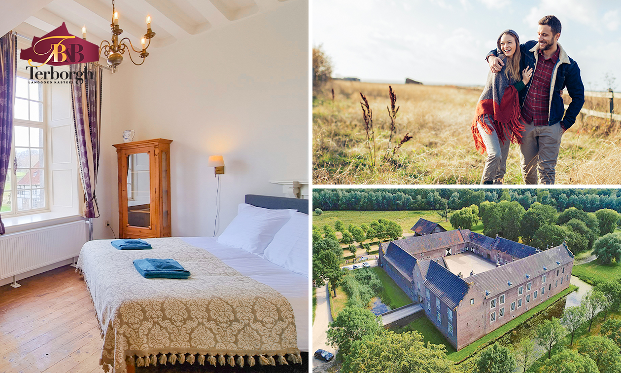 Übernachtung für 2 + Willkommensgetränk + Frühstück + Late Check-out am Pieterpad