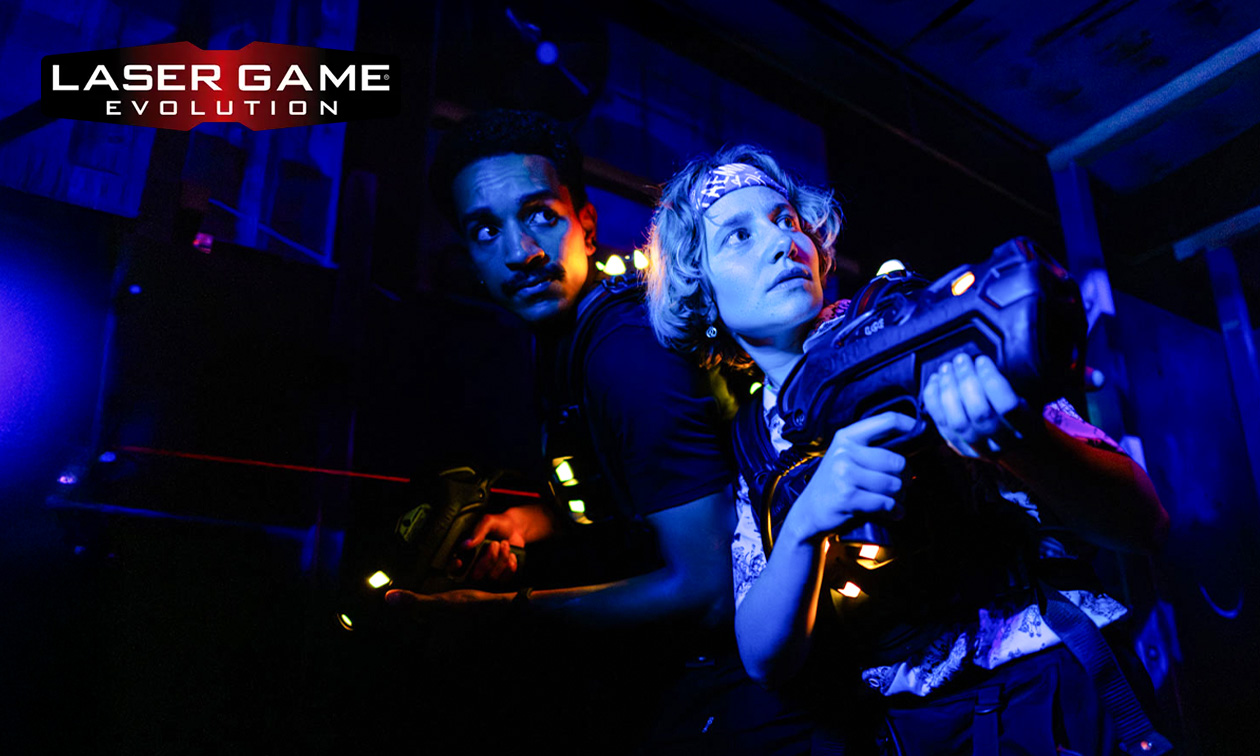 2 ou 3 parties de Laser Game (20 min) à Mons