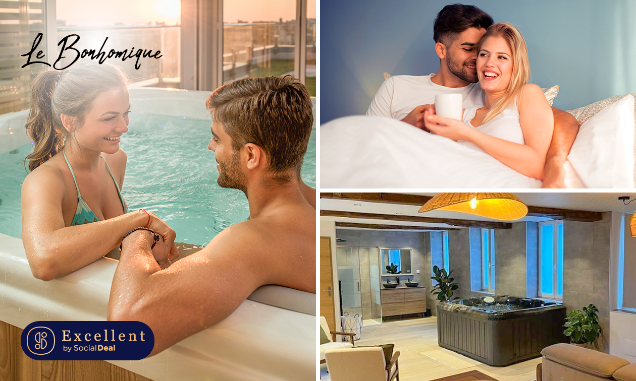 Übernachtung für 2 in einem Appartement + Spa + Frühstück + opt. mehr in der Nähe von Lille