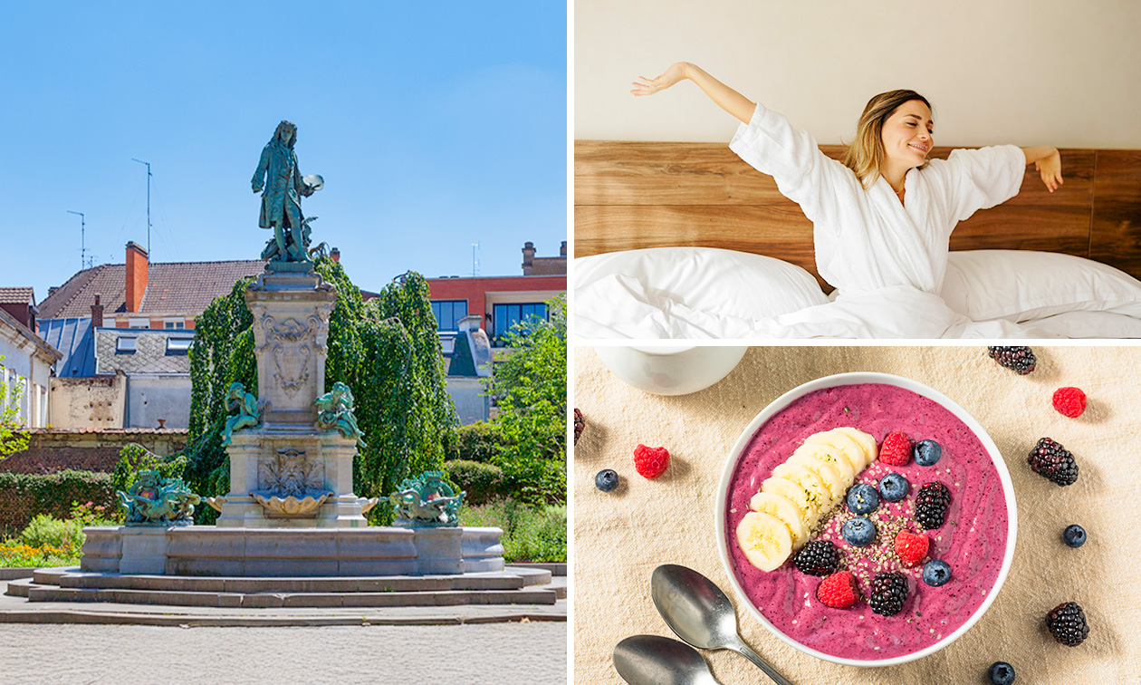 Übernachtung für 2 + Frühstück im Herzen von Valenciennes