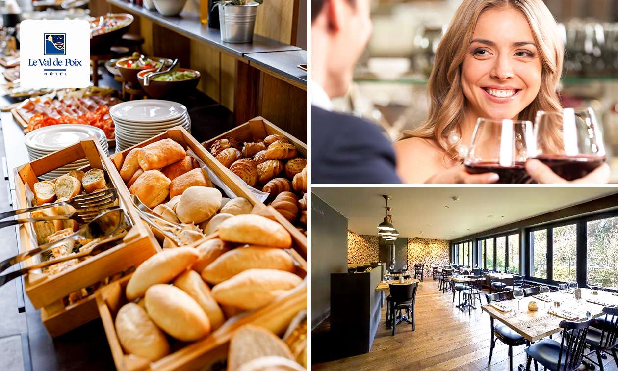 Buffet petit-déjeuner + verre de mousseux au Val de Poix