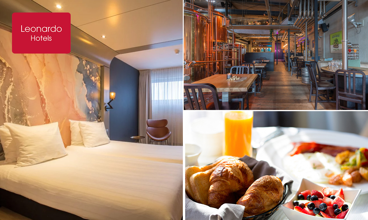 Übernachtung für 2 + Frühstück im Herzen von Almere