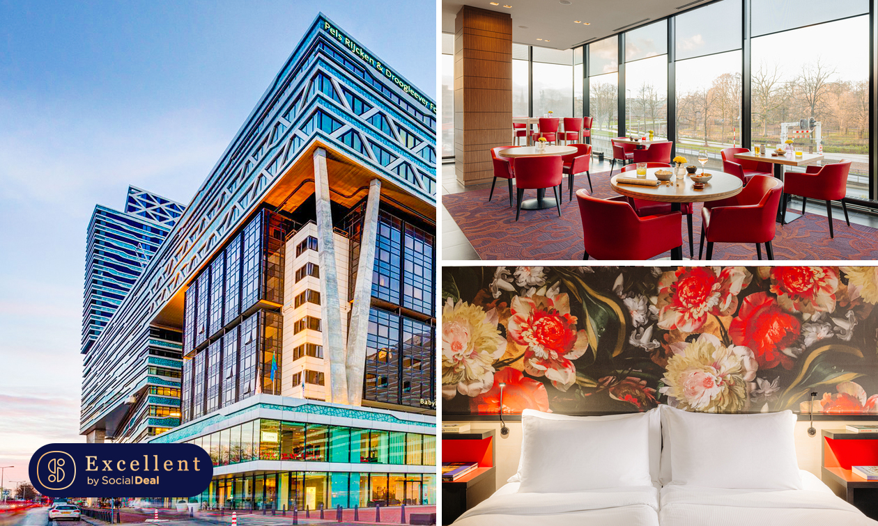 Übernachtung für 2 + Frühstück + Late Check-out in Den Haag