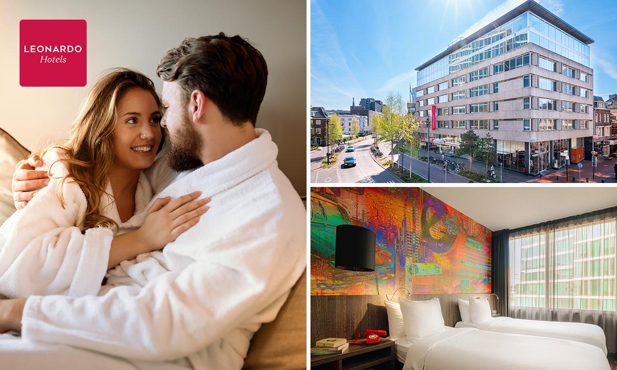 Übernachtung für 2 + Frühstück + Late Check-out im Herzen von Eindhoven