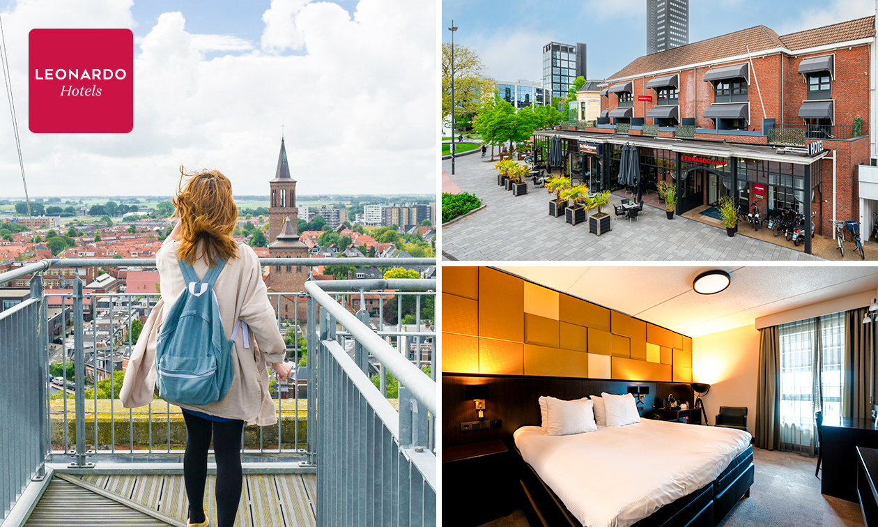 Übernachtung für 2 + Frühstück im Herzen von Leeuwarden