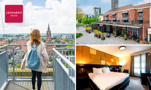 Übernachtung für 2 + Frühstück im Herzen von Leeuwarden