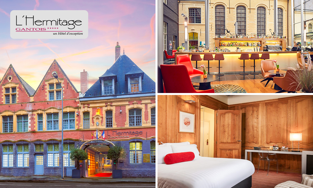 Übernachtung für 2 + Frühstück + Zugang zum Wellnessbereich in Lille